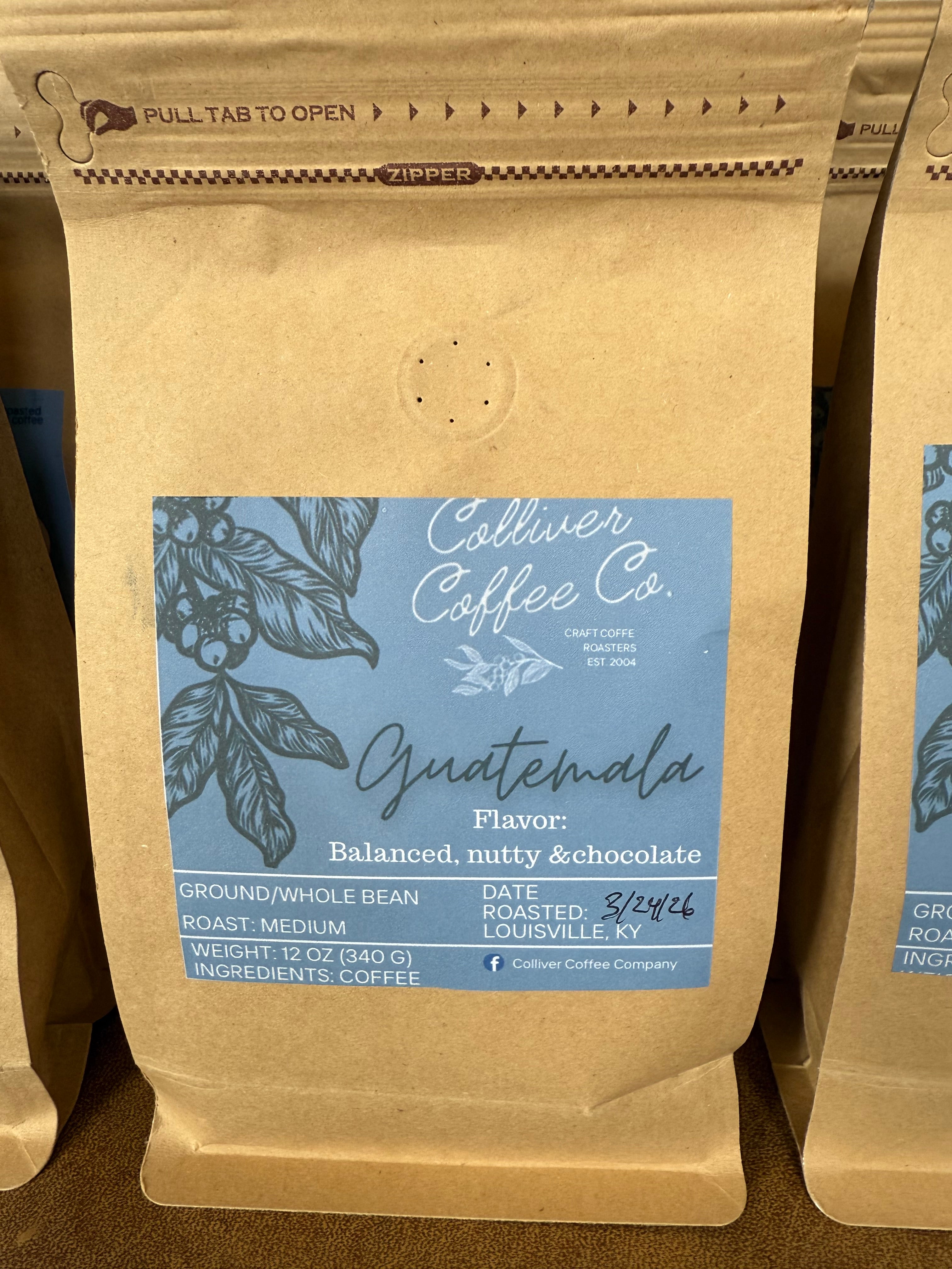 Colliver Coffee Company Roasters - Guatemala 12oz
