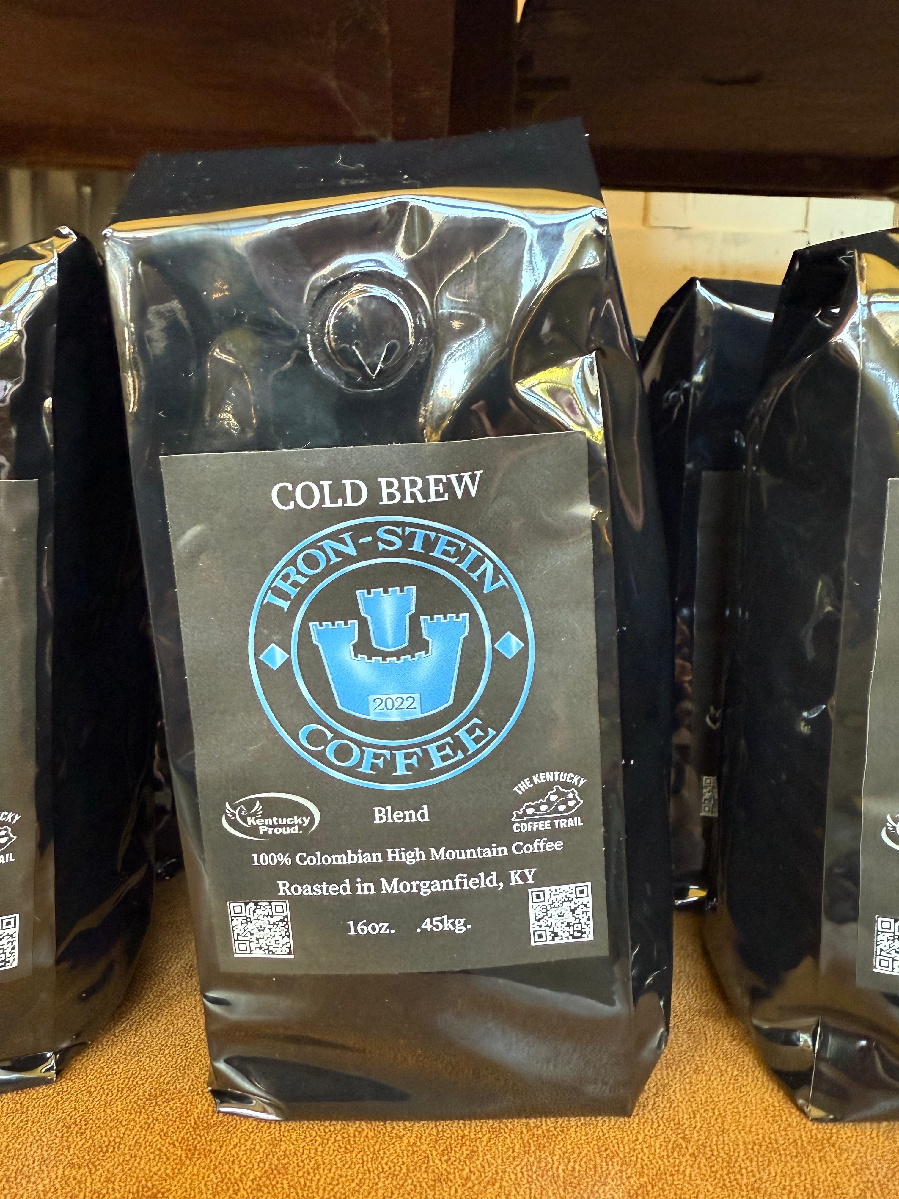 Iron Stein Coffee Cold Brew 16oz bag