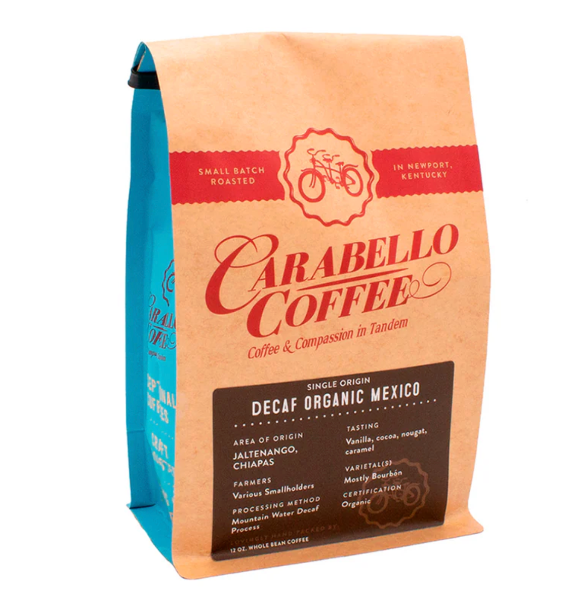 Carabello Coffee Co - Decaf Organic Mexico 12oz