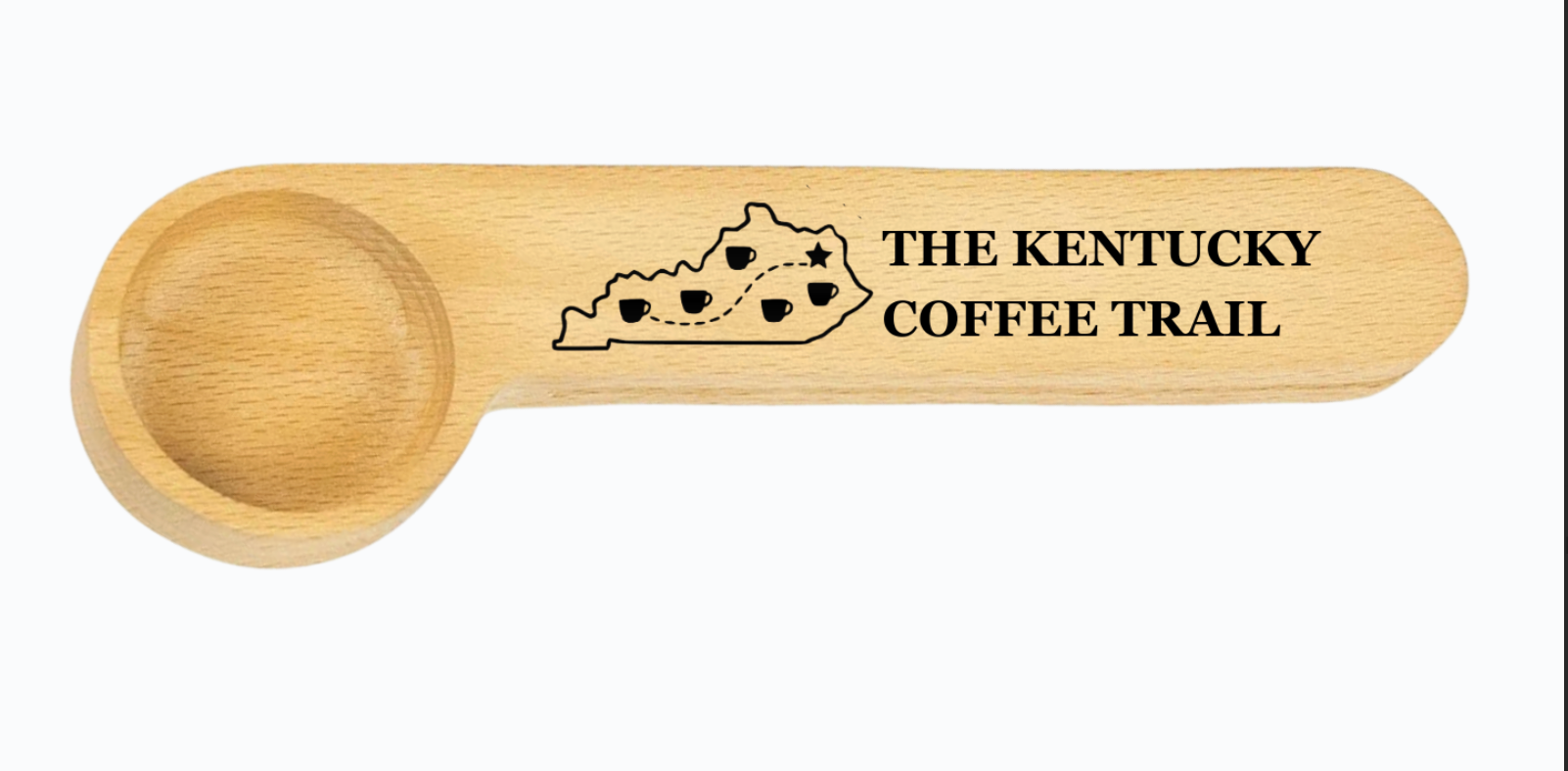 Wooden Coffee Scoop & Bag Clip