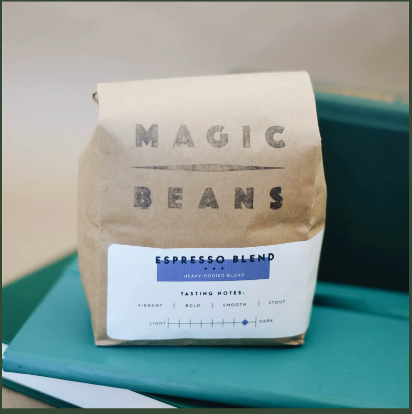 Magic Beans ESPRESSO BLEND (MEDIUM) 12oz