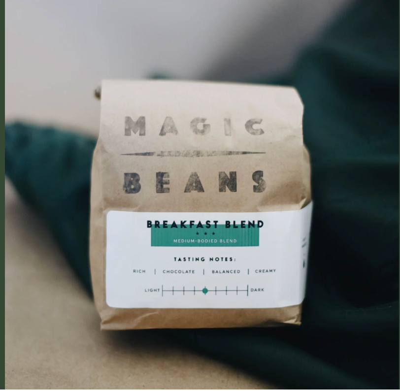 Magic Beans Breakfast Blend (MEDIUM) 12oz