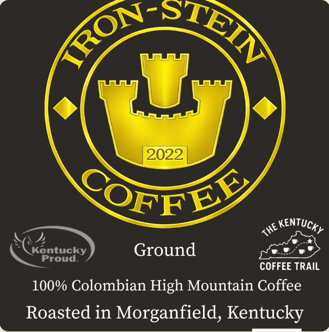 Iron Stein Coffee Medium Roast 16oz bag